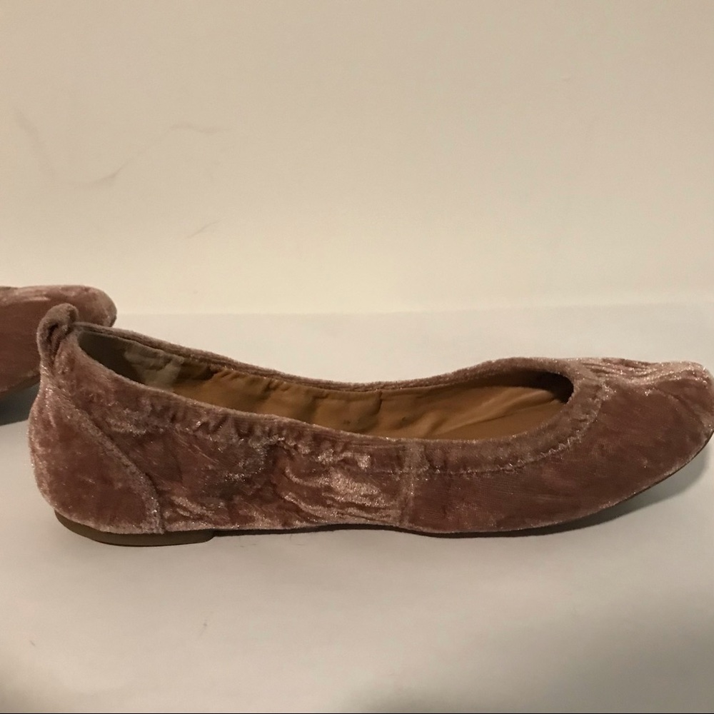 Lucky Brand Velvet Ballet Flats - Picture 5 of 13
